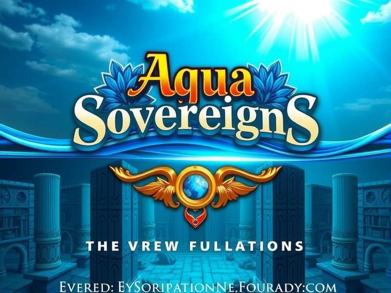Aqua Sovereigns Game Splash Screen